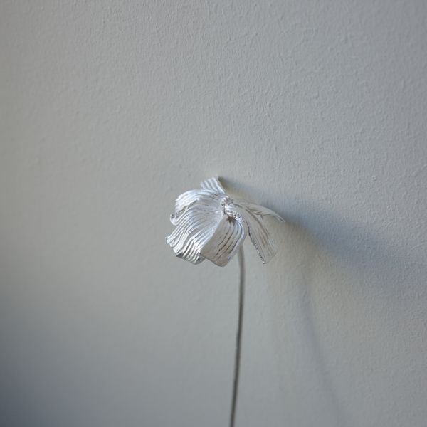 L59 Flower Ornament in Silver