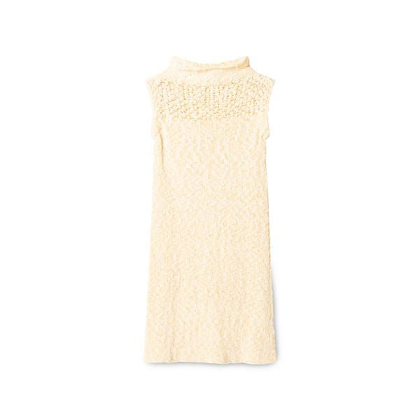 Vintage Sleeveless Knitted Dress