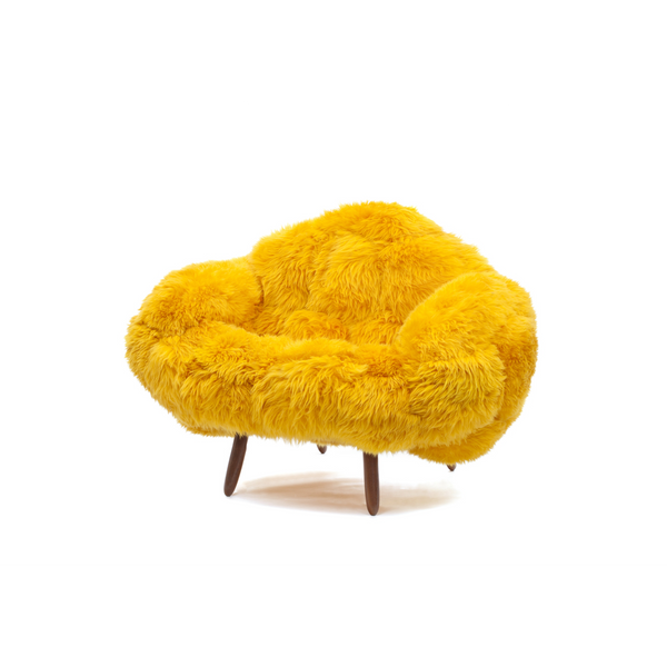 Bolotas Armchair (Amarelo) by Fernando and Humberto Campana, 2021