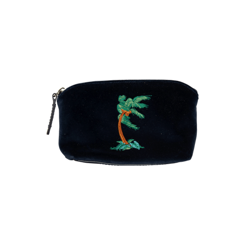 Stubbs and Wootton Suede Pouch