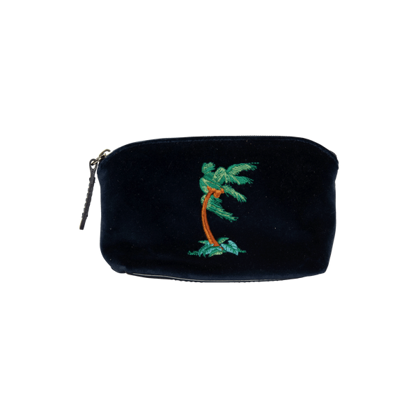 Stubbs and Wootton Suede Pouch