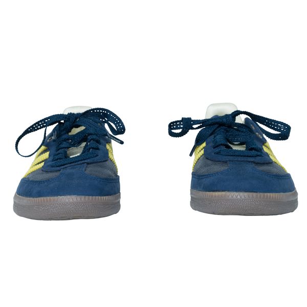 Adidas Wales Bonner x Samba "Collegiate Navy Yellow" Sneakers