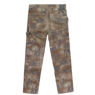 CHERRY PAINTERS TROUSERS