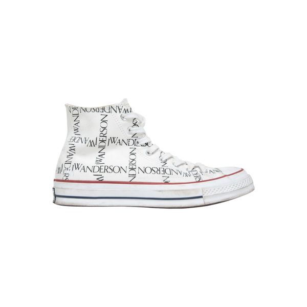 Converse x JW Anderson White Logo Print Sneakers