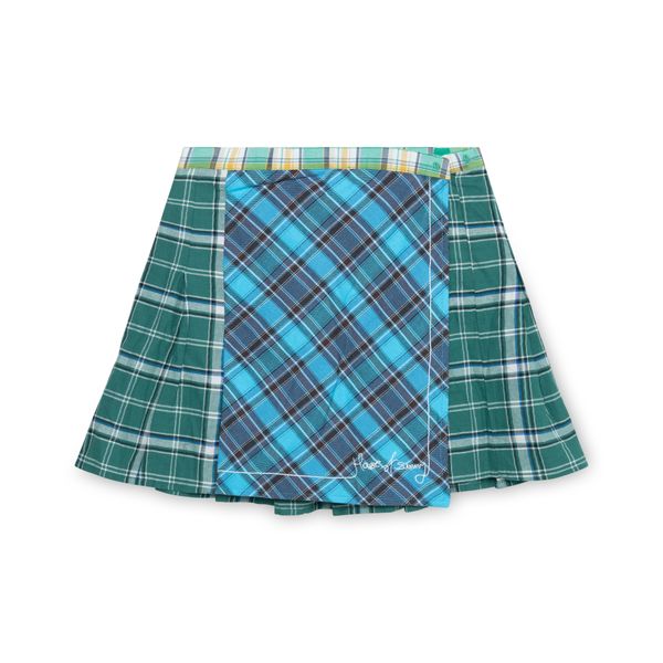 House of Sunny The Victoria Check Mini Skirt