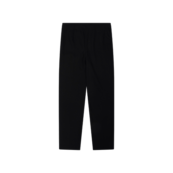 Giorgio Armani Black High Waisted Wool Trousers