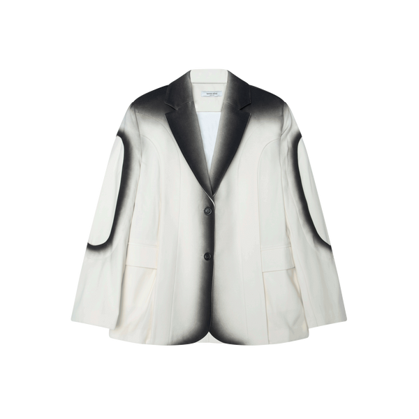 Airbrushed Layered Blazer