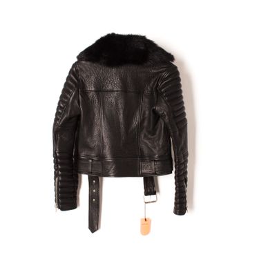 The Arrivals Ranier Quilted Leather Moto Jacket