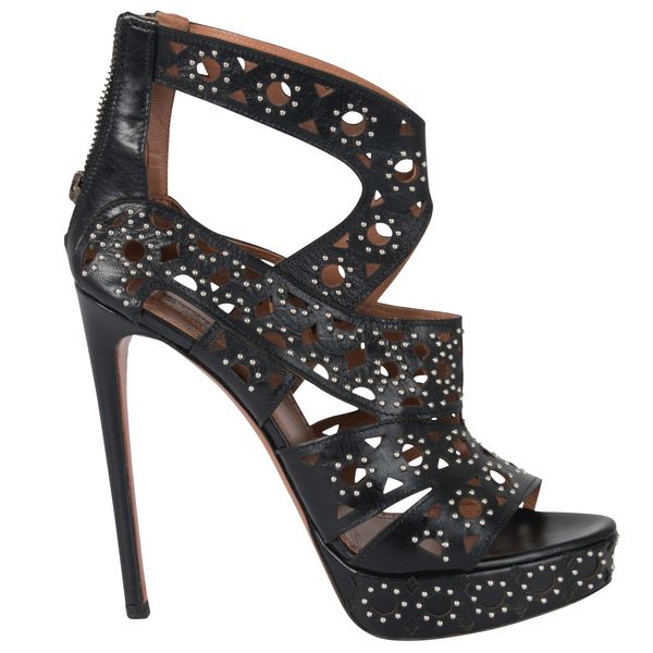 Alaïa Paris Studded Leather Heel
