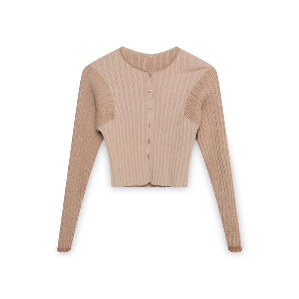 Chelsea Mack Camel Crop Top