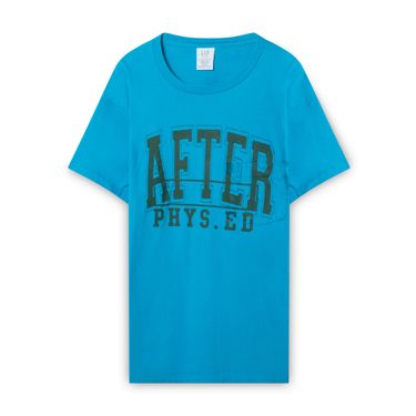 Andafterthat Phys Ed Tee - Bright Blue