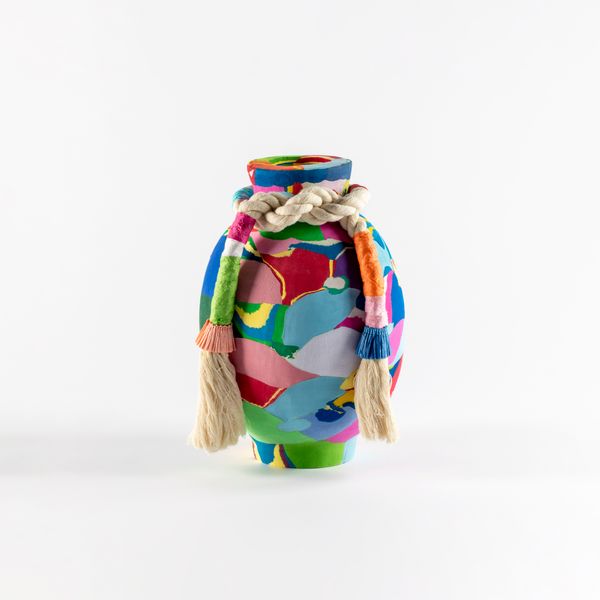 Jambo Salvaged Rubber Amphora