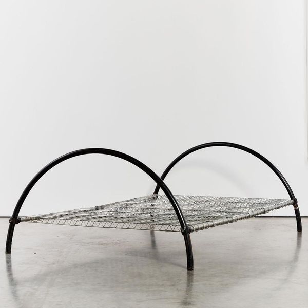 Round Rail Double Size Bed by Ron Arad for One Off