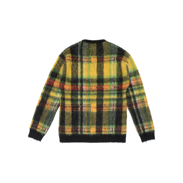 Supreme Brushed Plaid Sweater