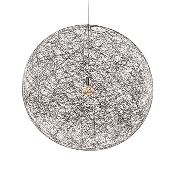 Black Random Light UL Large Pendant Lamp by Bertjan Pot for MOOOI, 2022