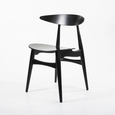 Black Beech Dining Chair by Hans Wegner for Carl Hansen, 2021