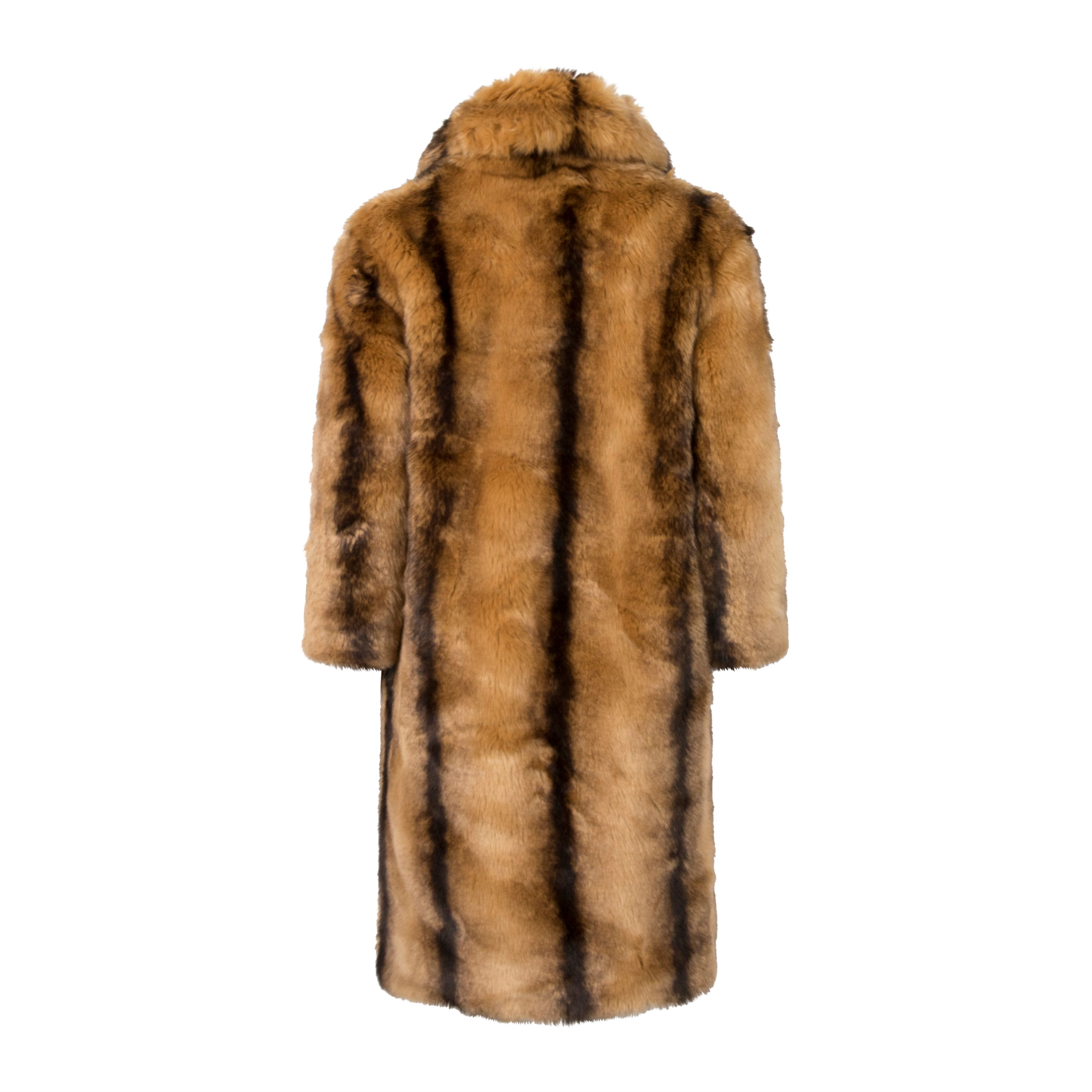 And other stories faux fur coat hotsell