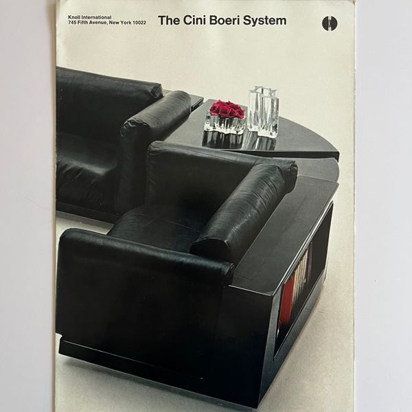 The Cini Boeri System Brochure - Knoll International
