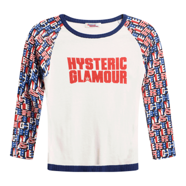 Hysteric Glamour USA Long Sleeved Top