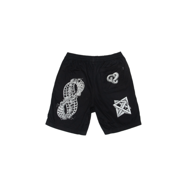 Supreme MC Escher Black Shorts