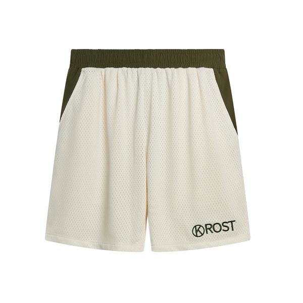 Mesh Short Beige