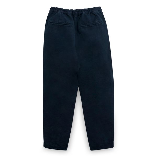 Massimo Alba Navy Boga Cotton Trousers