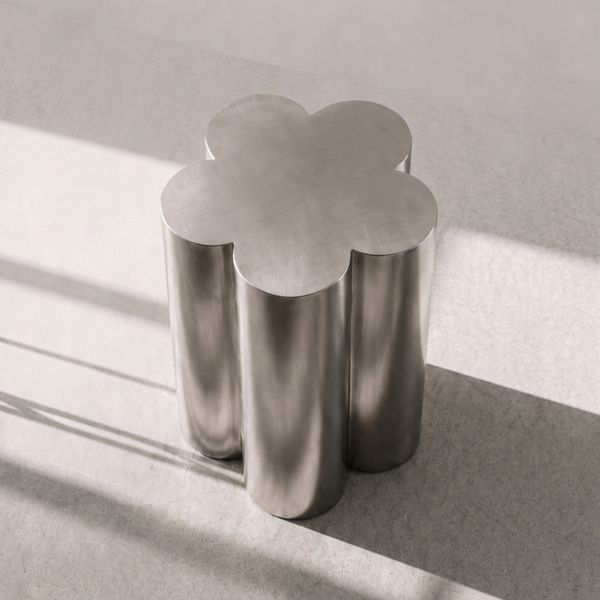 Barvinok Side Table Satin