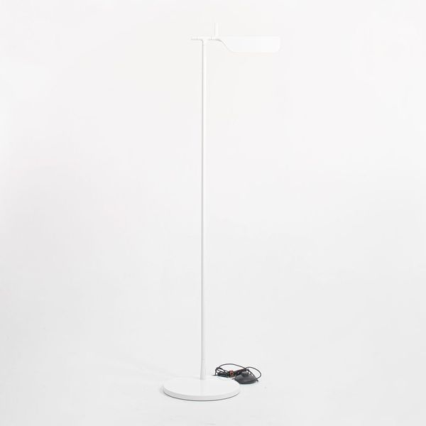 Aluminum White Tab Floor Lamp by Barber and Osgerby for Flos, 2021