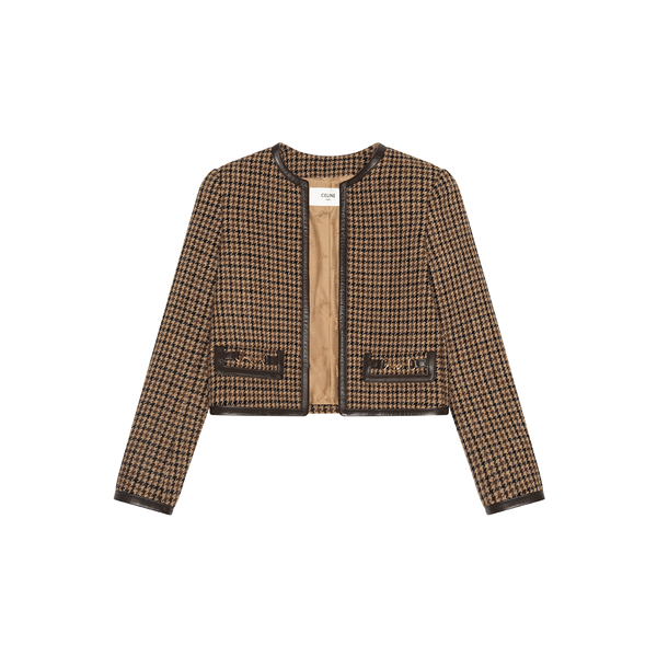 Celine 2022 Brown Chasseur Evening Jacket