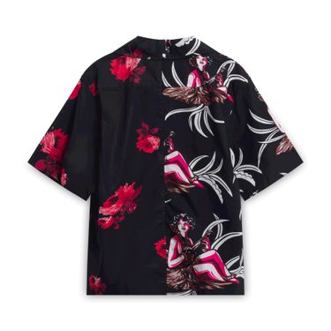 Prada Milano Hawaiian Shirt - Black