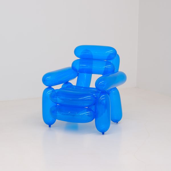 Lounge Chair 01 - Transparent Blue by Seungjin Yang