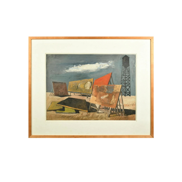 Fresno, CA by John Hultberg, 1946