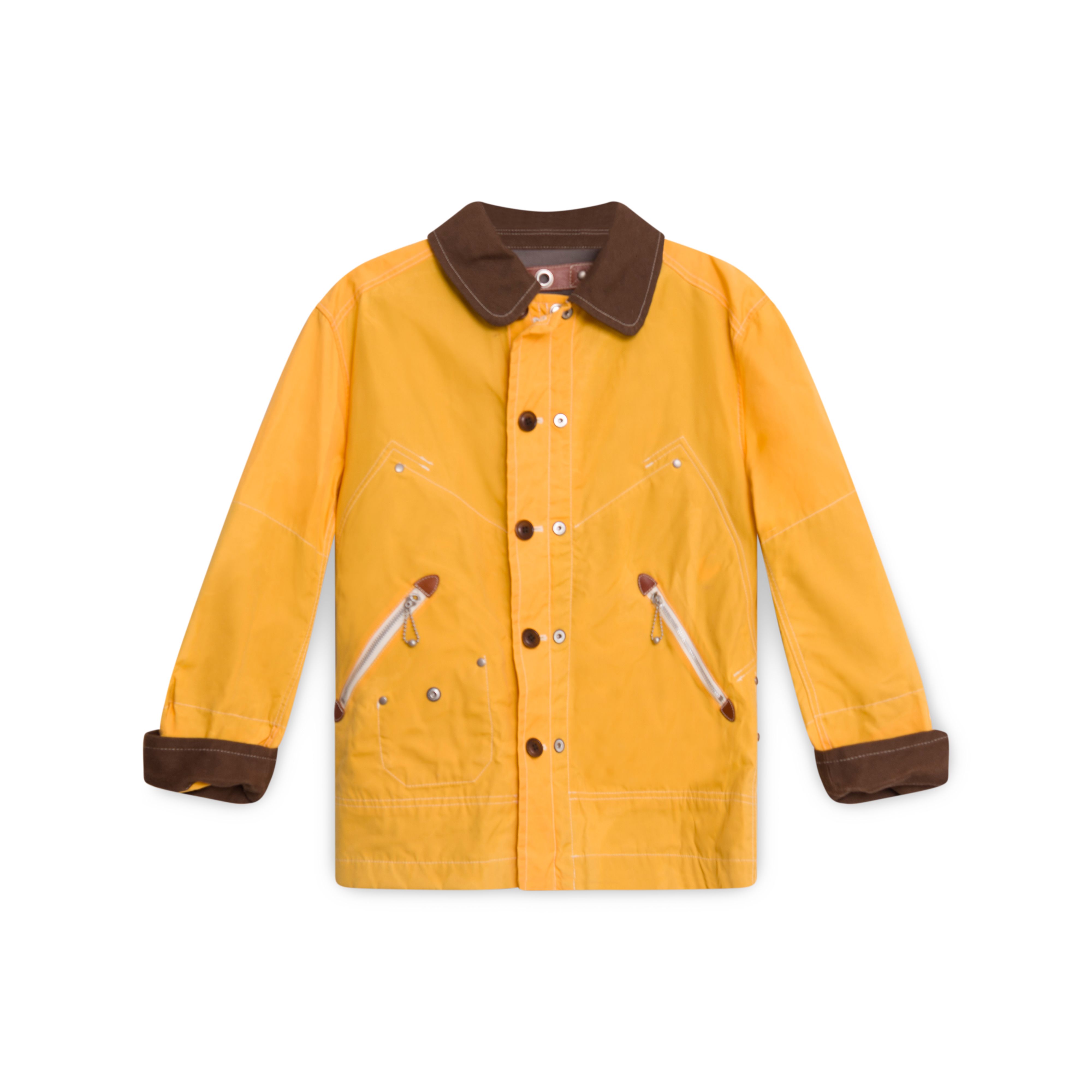 Comme des garcons outlet quarter zip yellow