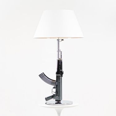 Gun Table Dimmable Floor Lamp in Chrome by Philippe Starck for Flos, 2021