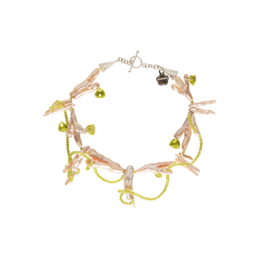 The Lime Pearl Necklace