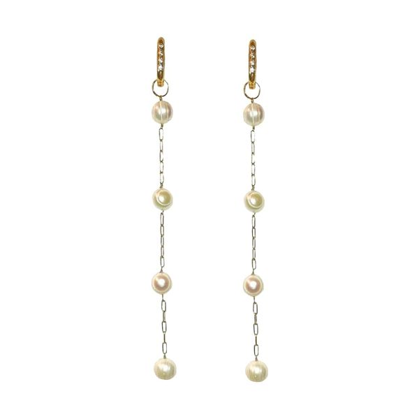 Pearl Chandelier Earrings