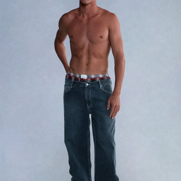 Faded Black Relaxed Jeans