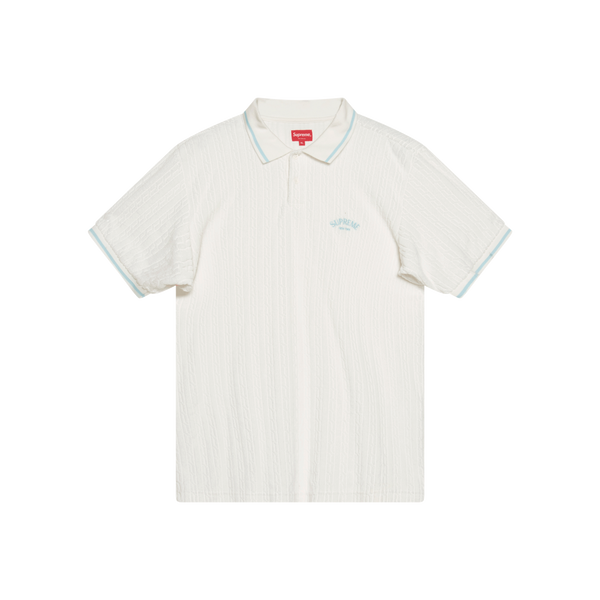 Supreme Cable Knit Terry Polo