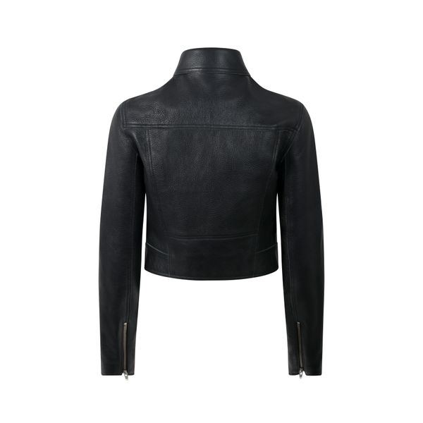 T by Alexander Wang Cropped Leather Jacket