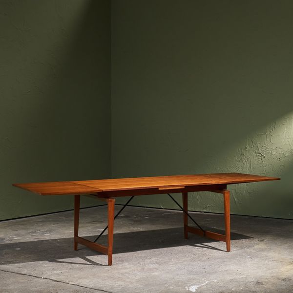 Extendable Dining Table in Teak by H. Brockmann Petersen for Louis G. Thiersen & Son, Denmark, 1960s