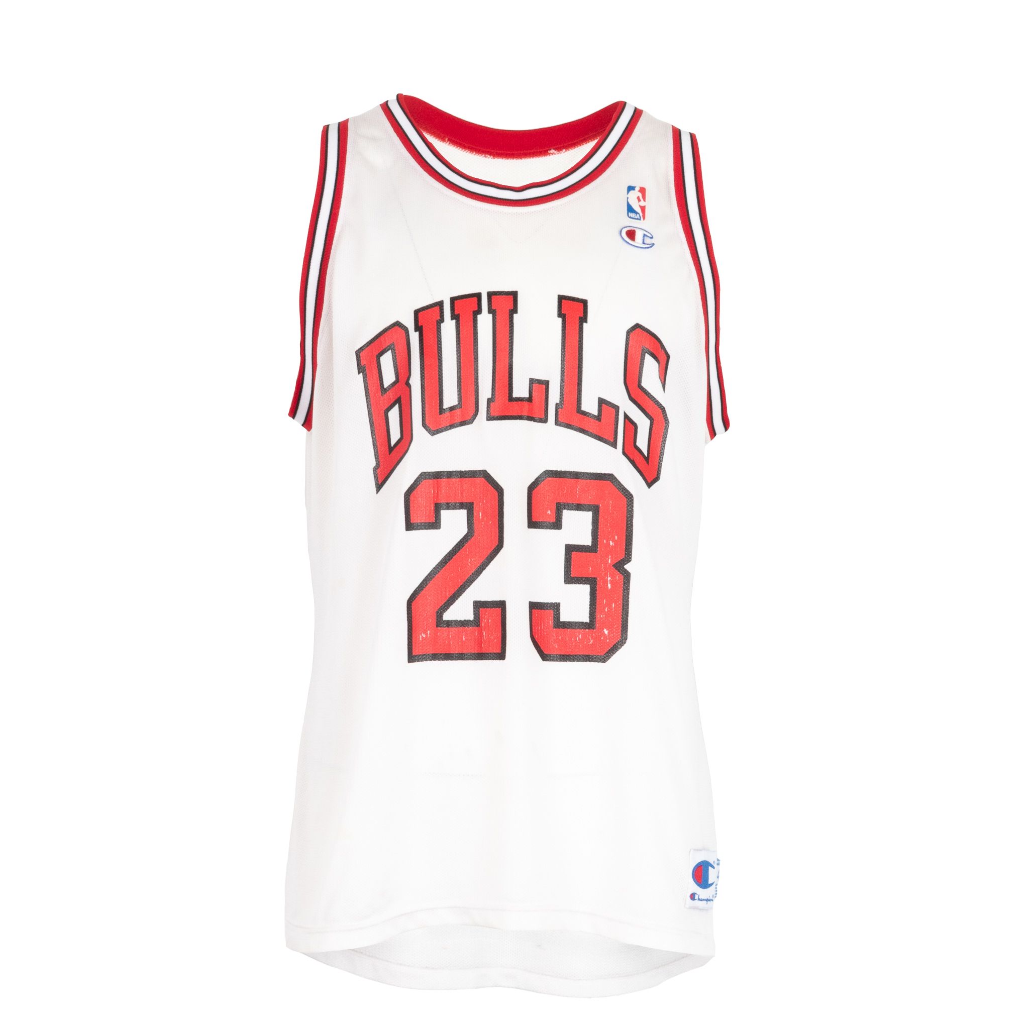 Vintage Michael Jordan 23 Chicago Bulls Champion Jersey by Danny Lane Clare Gillies Basic.Space