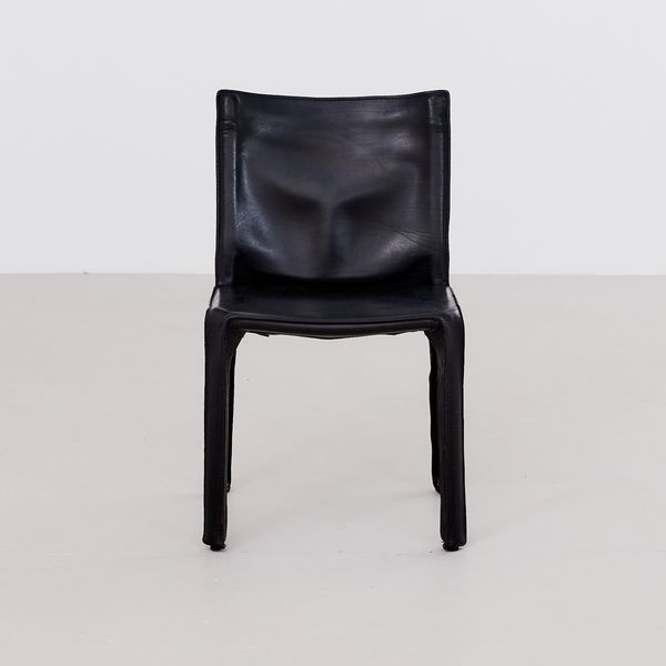 Set of 4 CAB Chairs by Mario Bellini