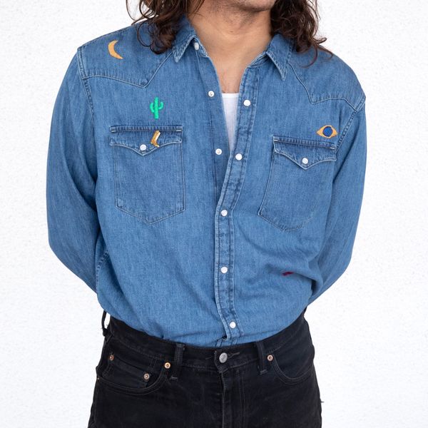 Ace High Western Denim Shirt