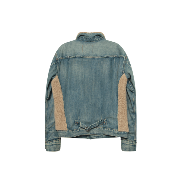 RRL By Ralph Lauren Faux-Shearling Denim Jacket