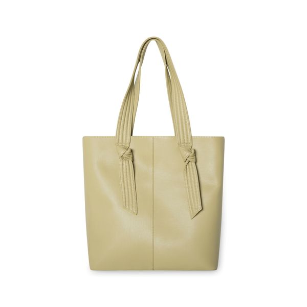 HVISK Dalca Lime Green Soft Vegan Leather Tote