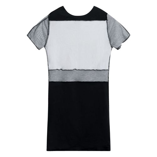 JJVintage Reworked Nike Dress in White/Grey/Black