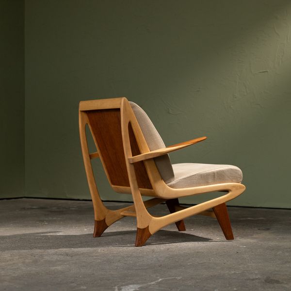 Rare Easy Chair, Denmark, 1951-1952