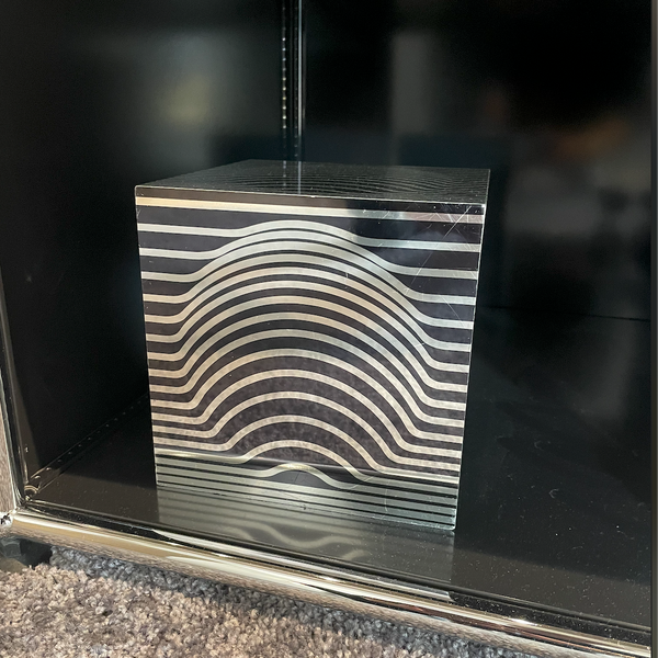 Victor Vasarely Cube (c. 1970s)
