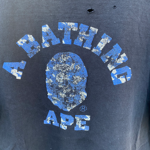 Destroyed Vintage Bathing Ape Shirt
