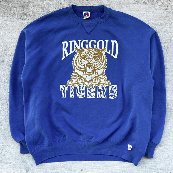 1990s Russell Athletic Ringgold Tigers Crewneck 